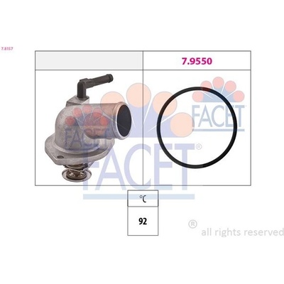 Termostat, chladivo FACET 7.8157 (78157)