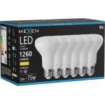 Mexen Nova 6x LED крушка E27, R80, 12W, Топла - 3000K, 1260 lm - L105-E27-1230-01x06 (L105-E27-1230-01x06)