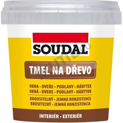 SOUDAL Tmel na dřevo 250g mahagon