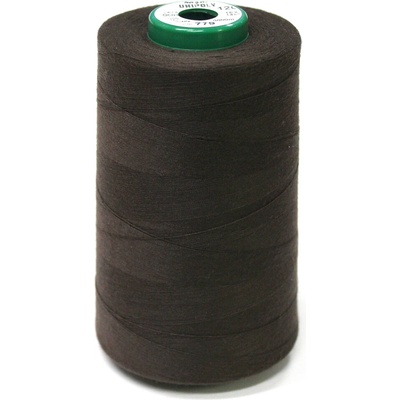 Nitě UNIPOLY 120 polyester na overlock 5000m Hagal - více barev Barva: 779 nejtmavší hnědá