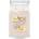Yankee Candle Vanilla Creme Brulee голяма свещ с надпис 567 гр