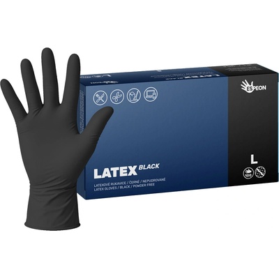 Espeon Latex nepudrované černé 100 ks