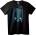 NOONEBRAND Тениска Batman неонова маска - 7XL, Black