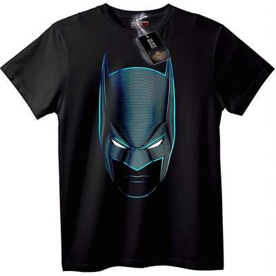 NOONEBRAND Тениска Batman неонова маска - 7XL, Black