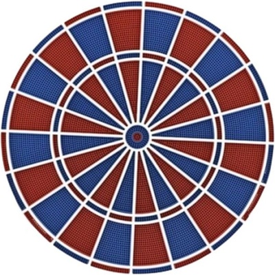 Carromco Náhradní terč k elektronickému terči Striker 601 Toledo 301 Striker 401