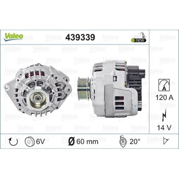 Alternátor VALEO 439339