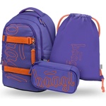 Baagl КОМПЛЕКТ 3 Skate Max Orange: раница, пенал, торба GRS BAAGL | Lilav | Момчешки | UNI