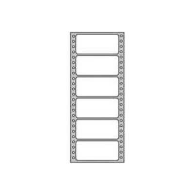Etikety tabelačné 88,9x48,7mm APLI 1 radové