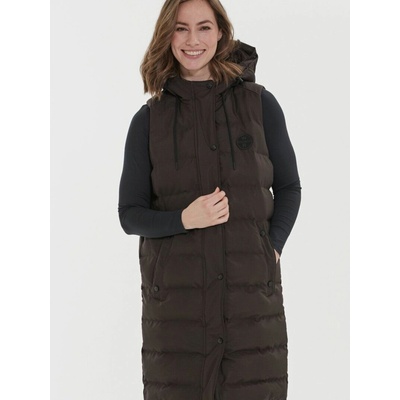 Weather report Дамска дълга жилетка Weather Report Chief W Weather report | Cheren | ЖЕНИ | S