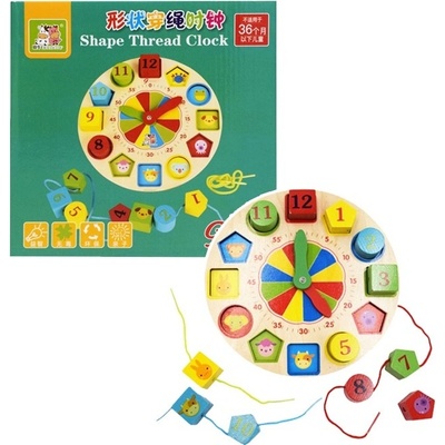 CreativeToys hodiny s navlékáním