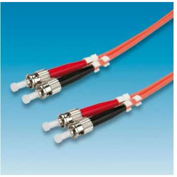 Image 1 of Roline Fiber Optic 62.5-125um, ST-ST, 3m, Value 21.99. 9403 (21.99.9403)