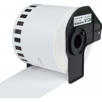 PRINTLINE kompatibilní s Brother DK-44205, bílá pap. role, snadno odstranit, 62mm x30,48m PLLB20, DK44205
