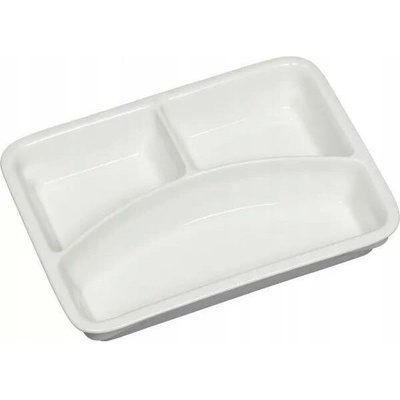 Gastro Talíř hranatý třídílný Gastro 23,2x17,6 cm