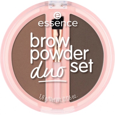 Essence pudr na obočí duo set 02 Medium 1,8 g