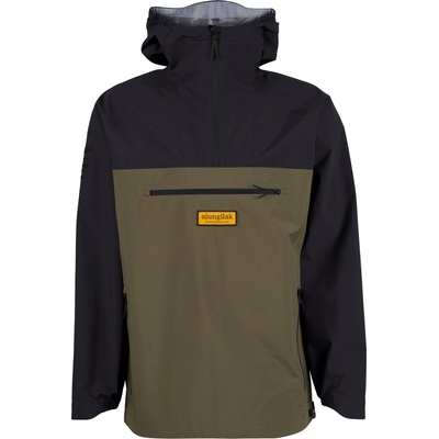 Ajungilak Мъжко водоустойчиво яке Ajungilak Geirangerfjord Dry Anorak Waterproof jacket - Nordic Olive / Black - размер M (002-3975-0212)