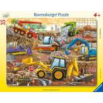 Ravensburger - Puzzle Working Hard - 1 - 39 piese
