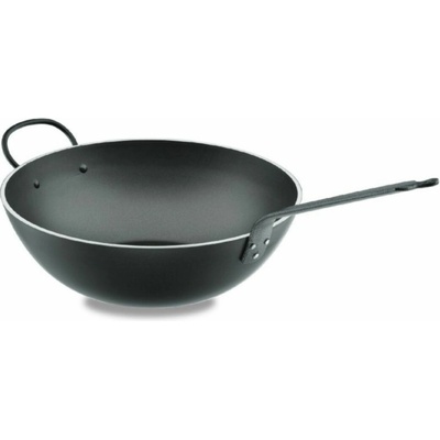 Lacor Panvica WOK 30 cm – modrá oceľ TOM, E-23830