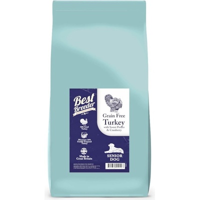 Best Breeder Grain Free Senior Turkey with Sweet Potato & Cranberry 2 kg