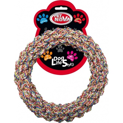 Pet Nova Rope Ringo bavlnená 25 cm