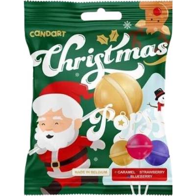 Vianočný mix lízaniek s ovocnou karamelovou príchuťou 100 g