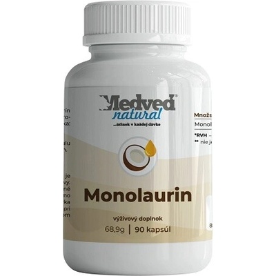 Medveď natural Monolaurin 90 kapsúl