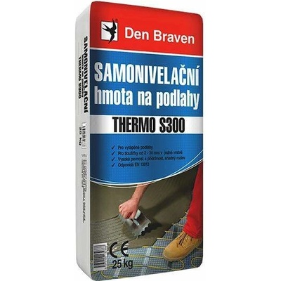 DEN BRAVEN THERMO S300 Samonivelačná hmota na podlahy 25 kg