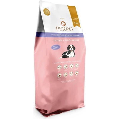 Perro Junior Turkey with rabbit Medium and large breeds 1 kg