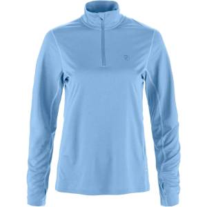 Fjällräven Дамски поларен пуловер Fjällräven Women's Abisko Day Hike Half Zip Fleece jumper - Ultramarine (105-7289-0212)