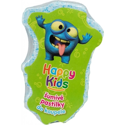 Happy Kids šumivá pastilka do kúpeľa mix druhov 40 g