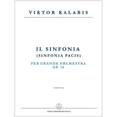 II. symfonie Sinfonia pacis op. 18
