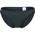 Stoic Дамско мериносово термобельо Stoic Women's Merino150 AlsenSt. Brief Merino base layer - Dark Ocean Green / Dark Navy Striped - размер XXL (115-1854-1316)