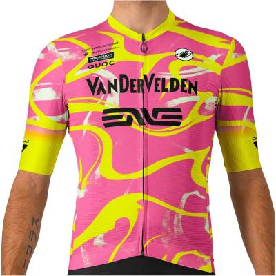 Castelli Мъжка фланелка с къс ръкав за колоездене Castelli Espresso Jersey Cycling jersey - Didi - размер M (056-3836-0112)