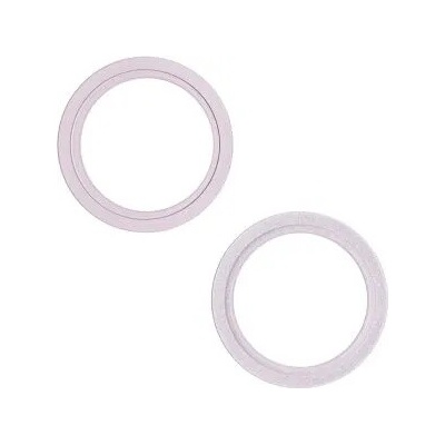 Apple iPhone 13, 13 Mini - Rám Sklíčka Zadní Kamery (Pink) - 2ks, Pink