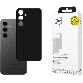 3mk Protection Силиконов калъф 3mk за Samsung Galaxy S24 FE - черен (5903108610056)