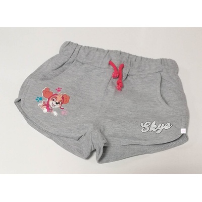 dívčí šortky Tlapková patrola šedé