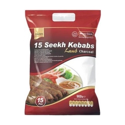 Crown Mražené Seekh Kebab Lamb - Charcoal 15ks