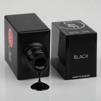 Laif gel lak černý SOL 125 Black 10 ml