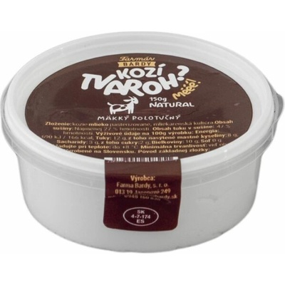 Farma Bardy Tvaroh kozí 150 g