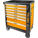 TOLSEN Количка за инструменти tolsen, 7 чекмеджета, празна, 835х460х965 мм (ТЛС80317)