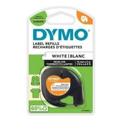 Dymo originální páska do tiskárny štítků, Dymo, 18770, S0718860, černý tisk/bílý podklad, 18770