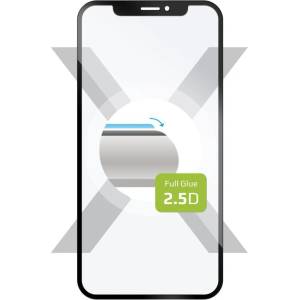 FIXED Фиксирано фолио от 2.5D закалено стъкло за цял екран за Huawei Nova 12i , черна рамка, FIXGFA-1375-BK (FIXGFA-1375-BK)