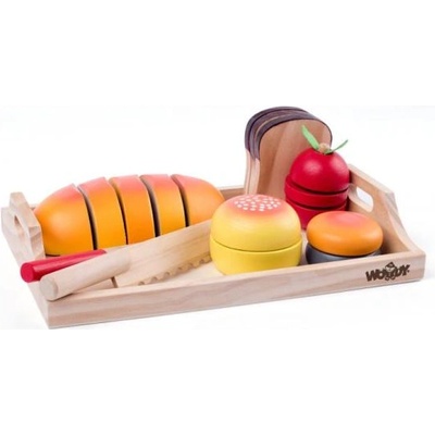 Woodyland Поднос за закуска - рязане