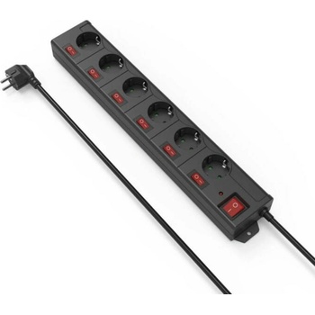 Image 1 of Hama 6 Plug 1,4 m Switch (223160)