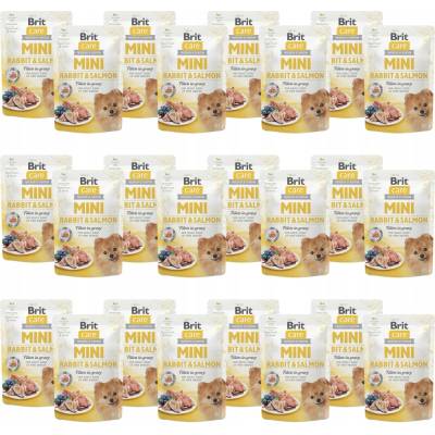 Brit Care Mini malých plemen mix 5 příchutí 20x85 g