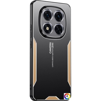 Xiaomi Redmi Note 14 Pro+ 5G Удароустойчив Aluminum Alloy+TPU+PC Калъф и Протектор
