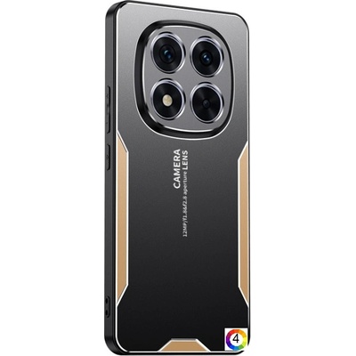 Xiaomi Redmi Note 14 Pro+ 5G Удароустойчив Aluminum Alloy+TPU+PC Калъф и Протектор