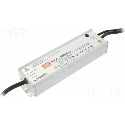 MEAN WELL HVGC-150-350AB Napájecí zdroj: spínaný; LED; 149,8W; 42÷428VDC; 210÷350mA; IP65