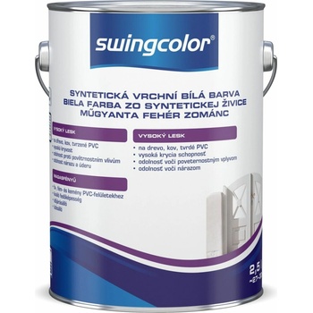 Swingcolor Biely krycí email 2,5 l biela