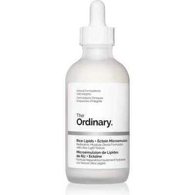 The Ordinary Rice Lipids + Ectoin Microemulsion лека хидратираща емулсия за успокояване на кожата 120ml