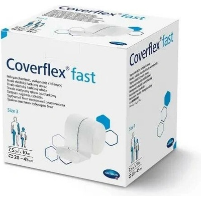 Coverflex Elastický hadicový obvaz fast—7,5 cm x 10 m